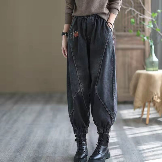 High Waist Wide Leg Pants Loose Oversized Jeans