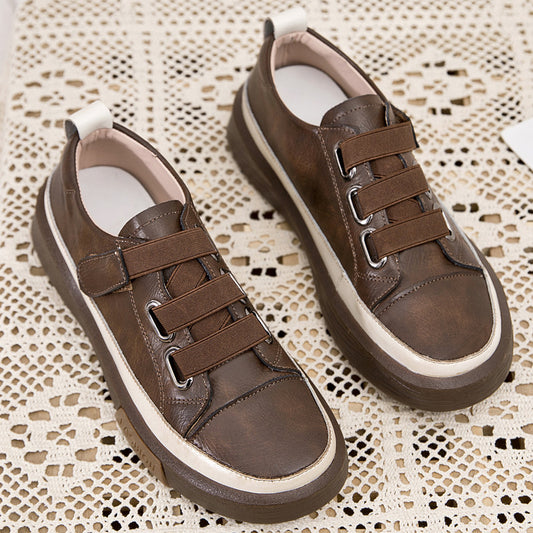 Fashion Retro Casual Velcro Female Sneakers