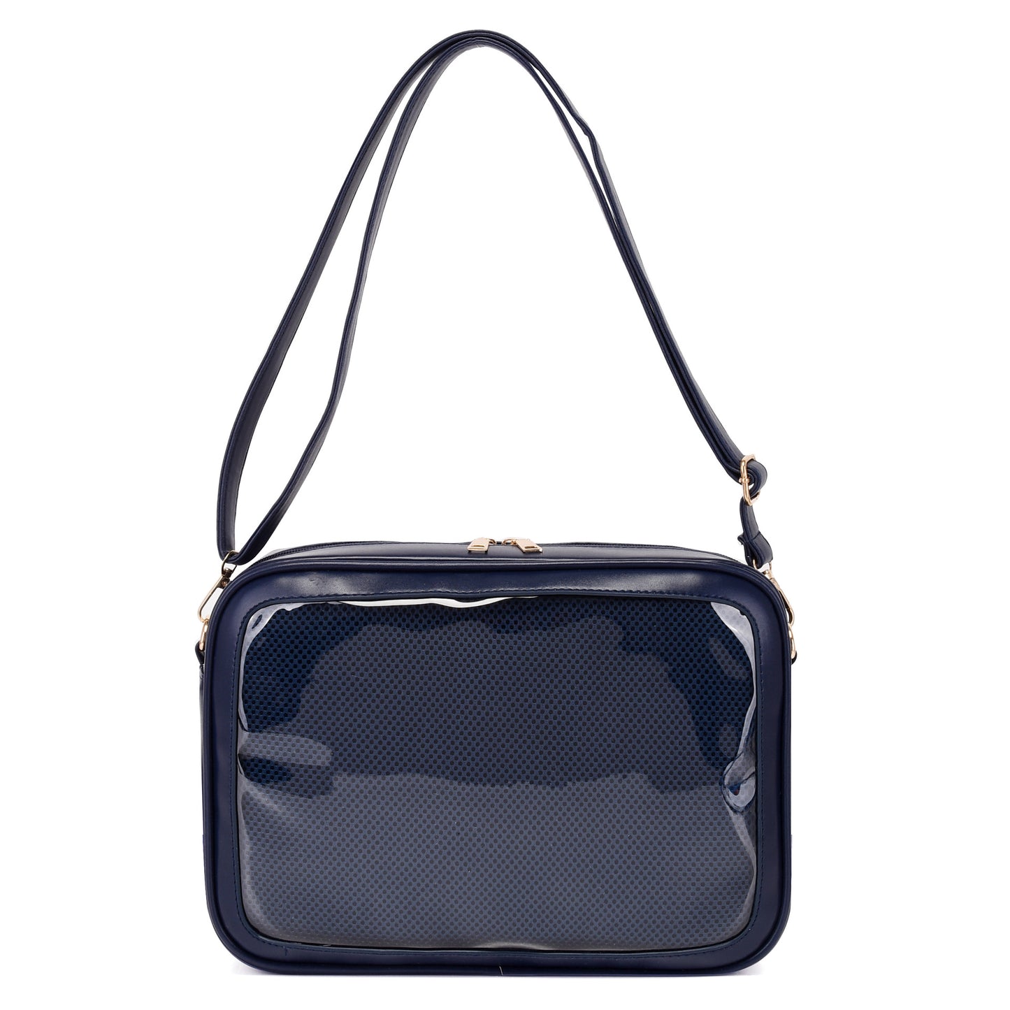 Cute, Simple And Transparent Student Color Contrast Single Shoulder Messenger Bag