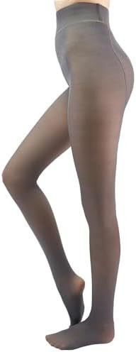 Womens Sheer Plus-size Pantyhose With A Full-length Gusset