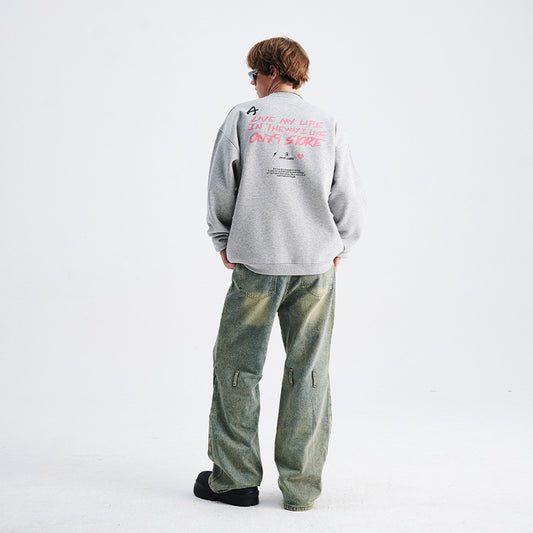 American High Street Sweater Men's Loose