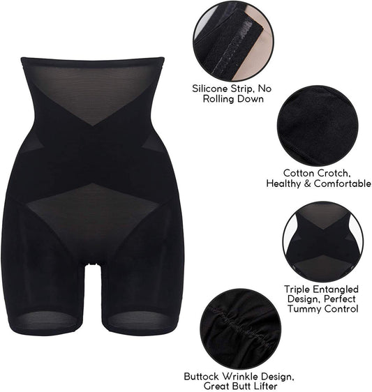 Women's Shaping Pants With Mesh And Breathability