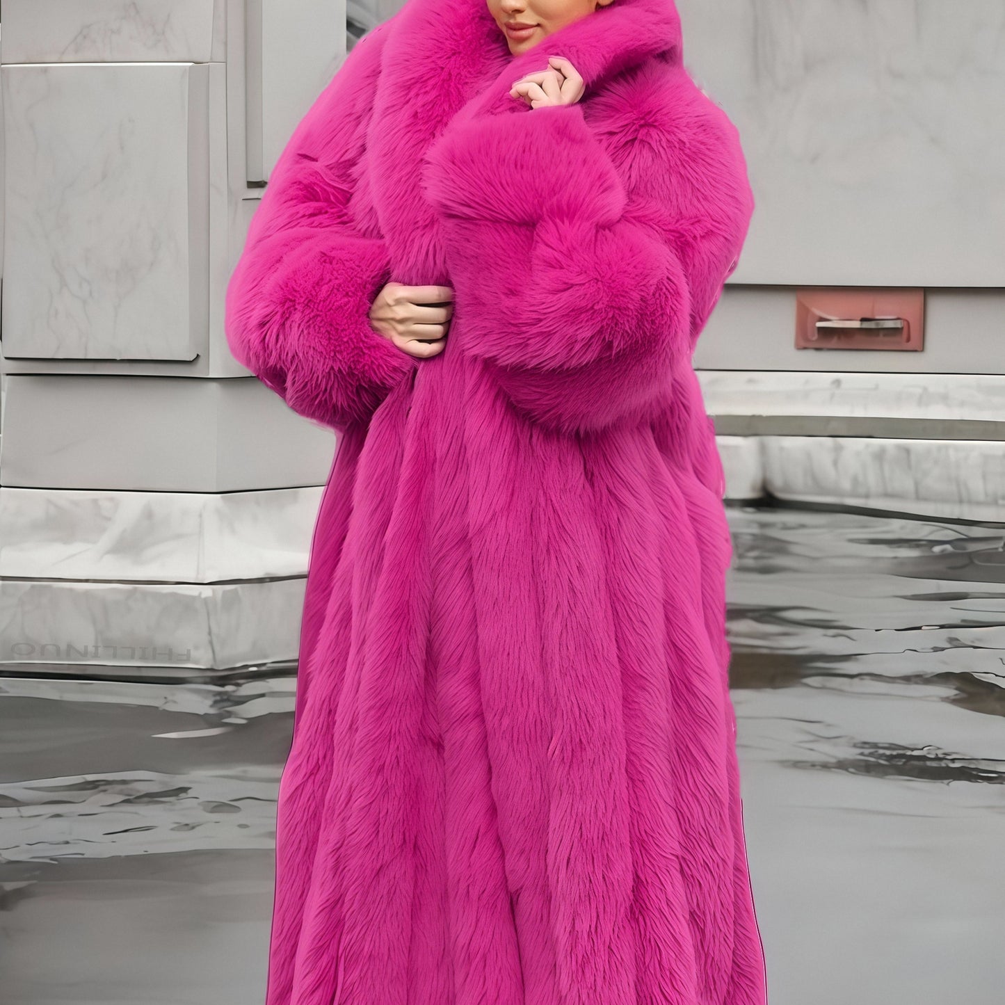 European And American Womens Fur Outerwear