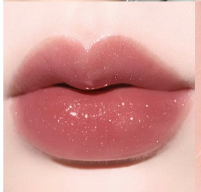 Full Lips Colorless Transparent Shiny Crystal Lip Gloss