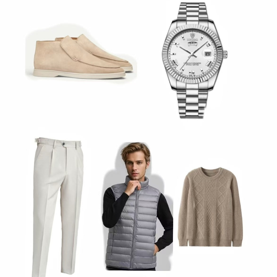 Autumn And Winter European And American Men's Fashion Suit
