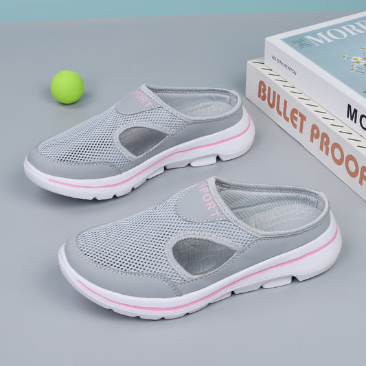 Men And Women's Fashion Casual Half Drag Light Sports Shoes