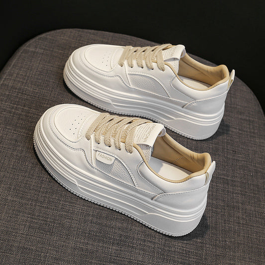 Platform Thick Sole Increased By Casual Sports Skate Shoes