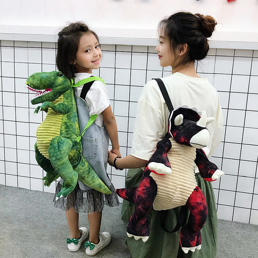 Cartoon Big Dinosaur Plush Toy Backpack