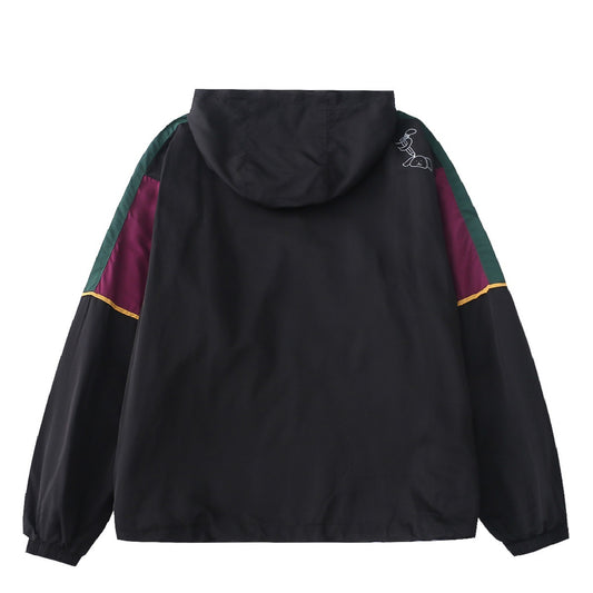 Hooded Pullover Jacket Shell Jacket