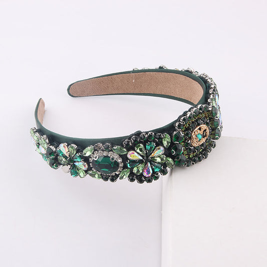 Ladies Fashion Gorgeous European And American Style Baroque Headband Prom Gift