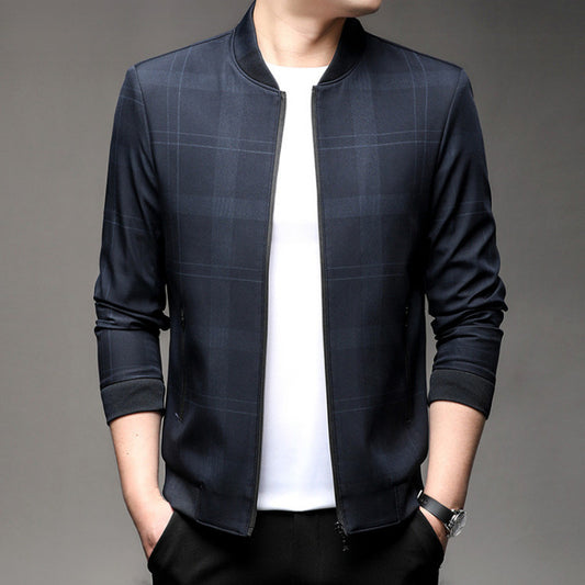 Men's Middle-aged And Young Dad's Top Thin Jacket For Men