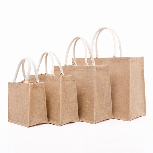 Hemp Bag Blank Diy Hand-painted Jute Environmental Protection