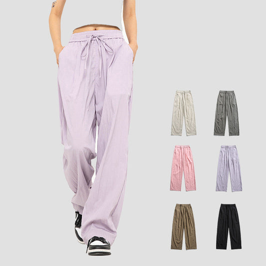 Thin Casual Straight Pants Men And Women