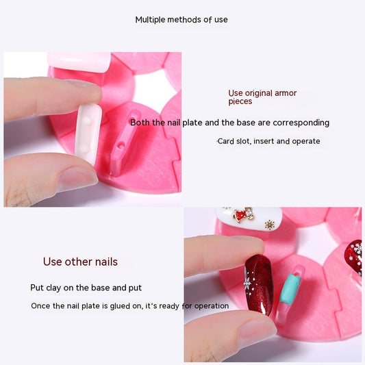 Neglekunst Træning Lotus Base Fingerstøtte
