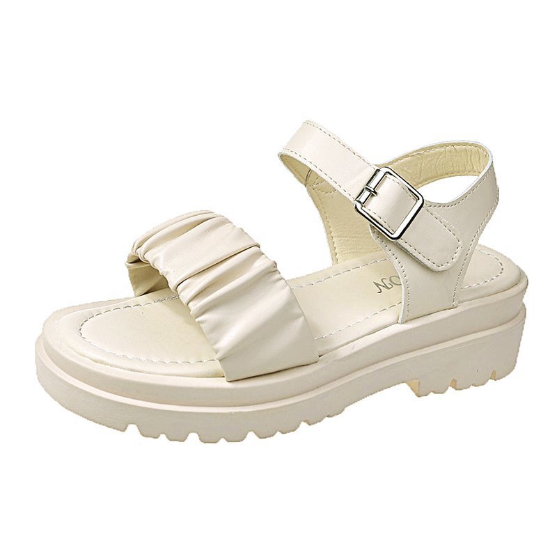 Flat Net Red Student Casual Beach Roman Flat Sandals