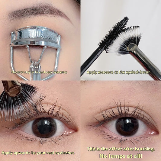 Folding Angle Mascara Brush Elbow Very Thin Head