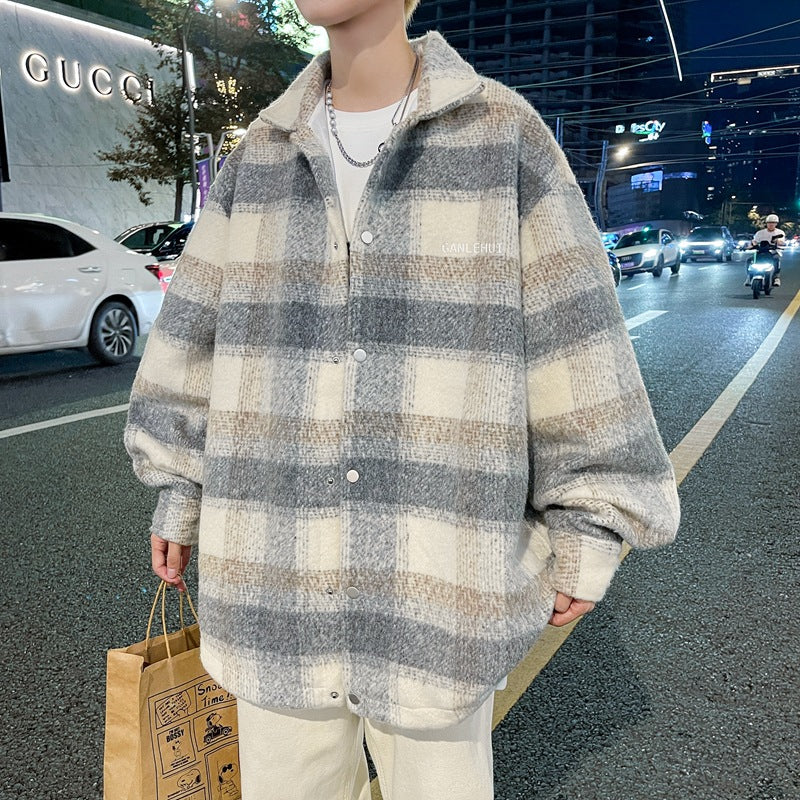Retro Short Coat New Padded Lapel Casual Jacket