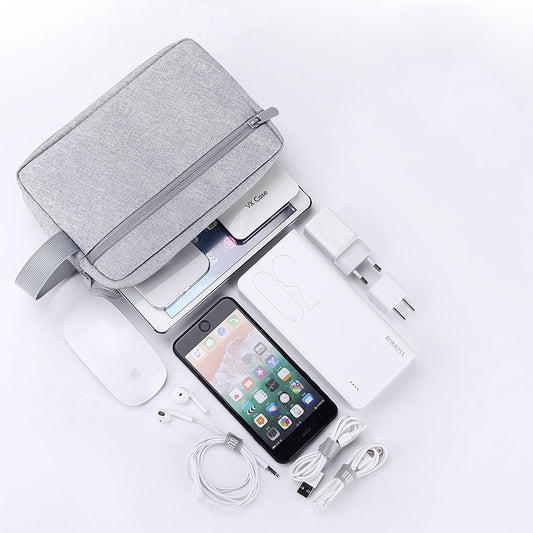 Power Bank Digital Headset Data Cable Storage Bag