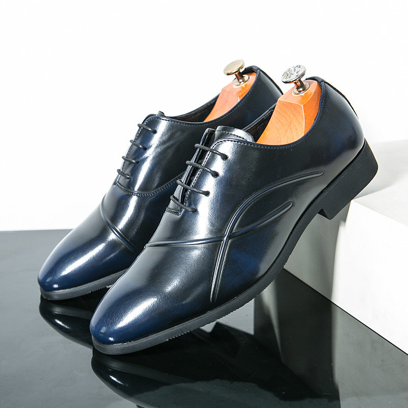 Outdoor Travel Fashion Personalized Men's Leather Shoes