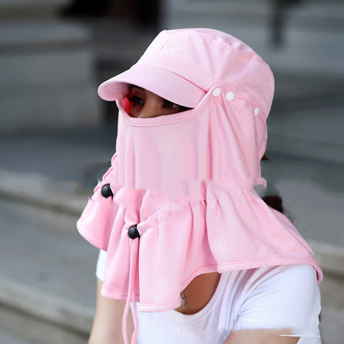 Outdoor Sun Protection Sun Hat 360 UV Protection To Cover The Face
