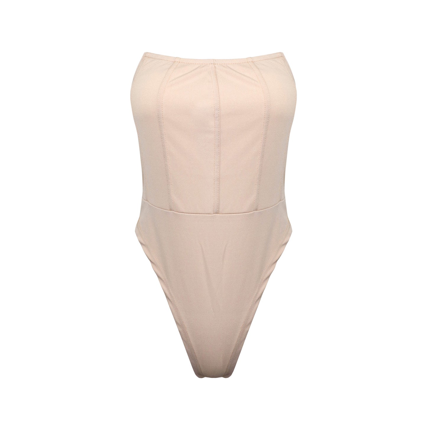 Basic Strapless Tube Top Jumpsuit Women
