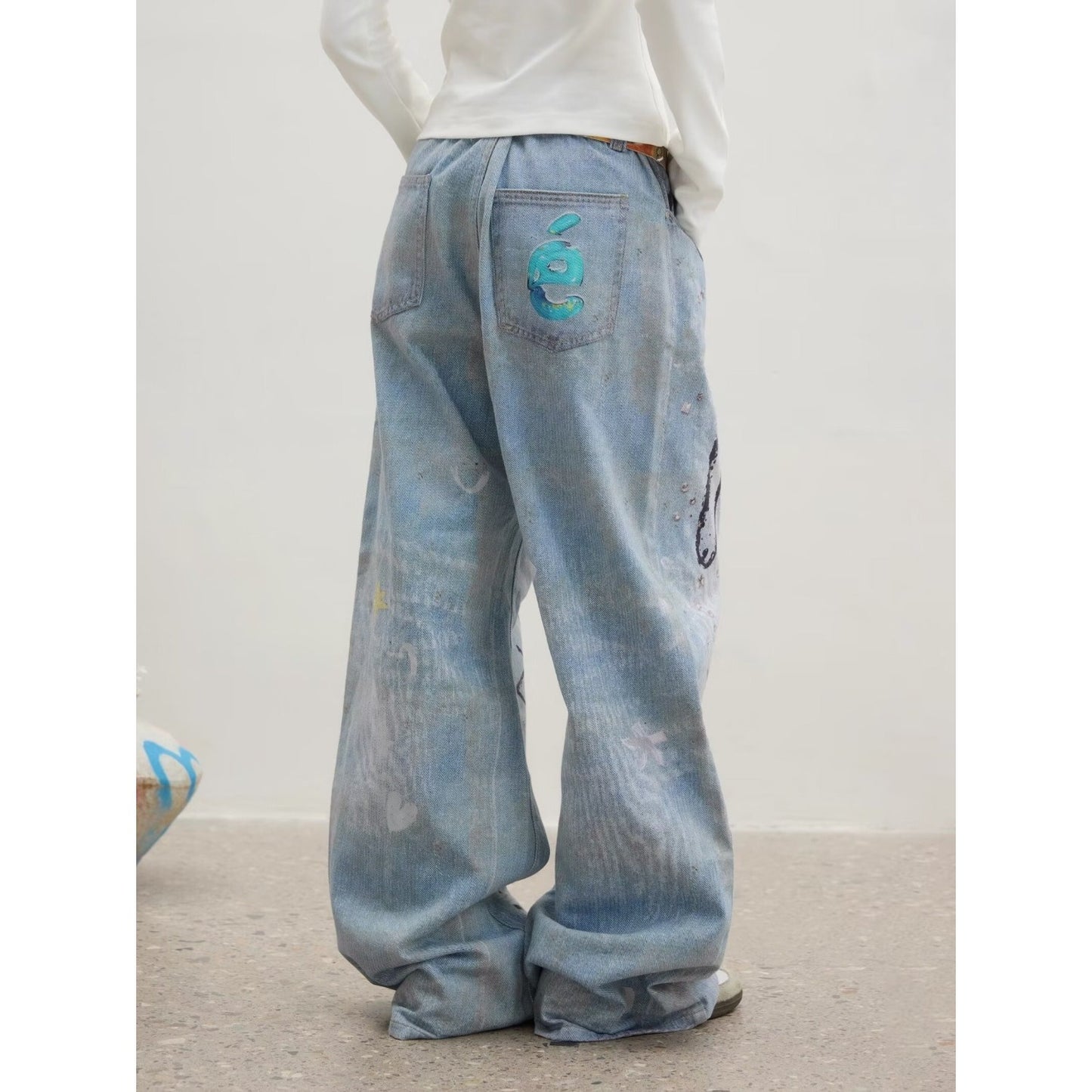 Artsy And Trendy Casual Jeans