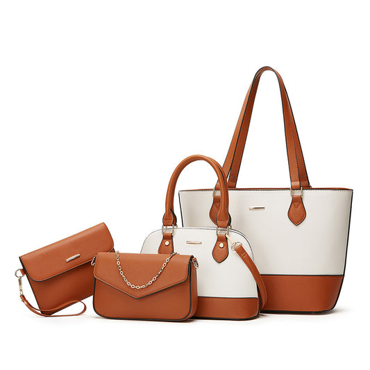 Kvinders Taskesæt Moderigtig Trendy Tote