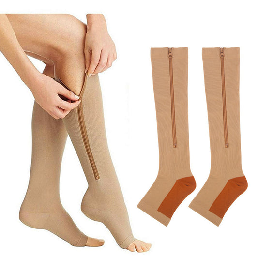 Women's Calf-Length Outdoor Fitness Running Compression Socks
