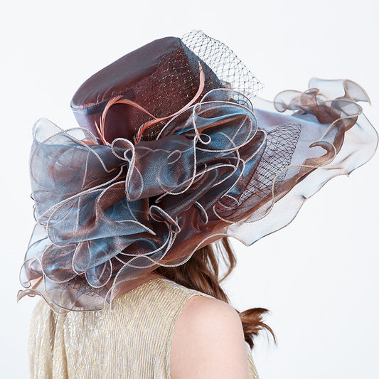 UV Protection European And American Organza Fashion Mesh