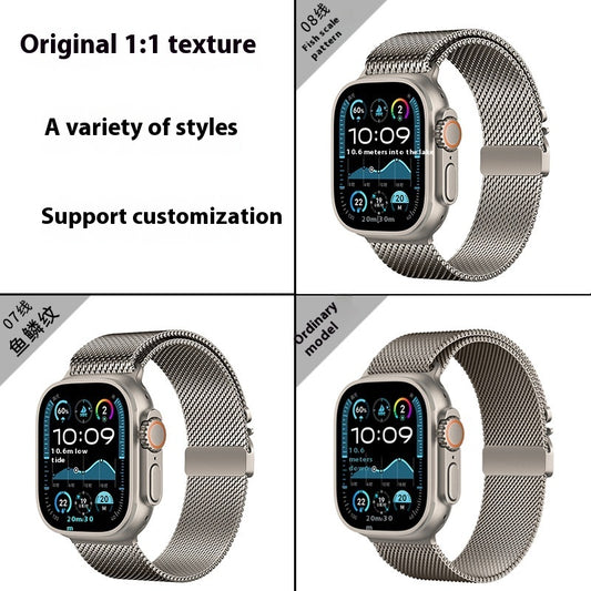 Suitable For Watch Strap Primary Color Milanis Steel Belt