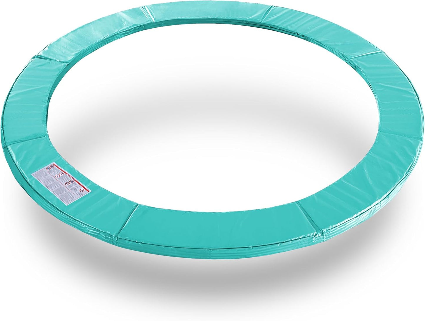 Trampoline Pad Replacement 16 15 14 13 12 10 8 Foot, Waterproof Safety Spring Cover round Frame Pad, No Hole for Pole