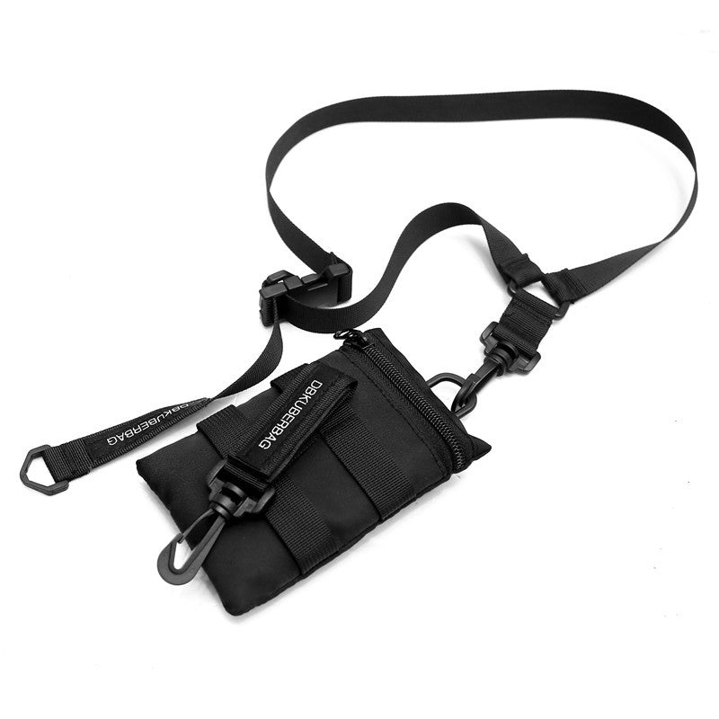 Crossbody Lille Taske Nylon Taktisk Bæltetaske