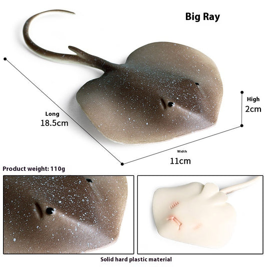 Simulation Marine Animal Model Children's Cognitive Toy