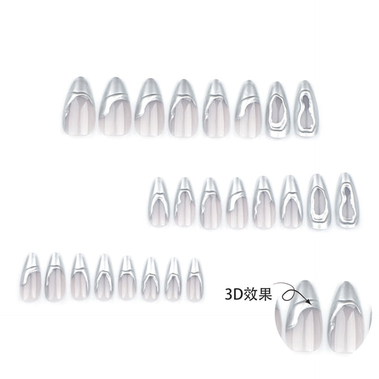 French Silver 3D Wear Armor Female