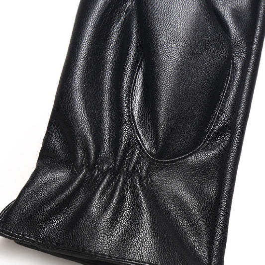 Women's Autumn And Winter Fleece-lined Warm Gloves