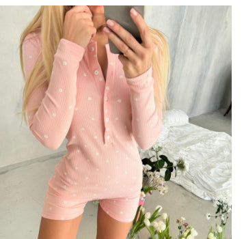 Womens Sweet Slim Fit Jumpsuit