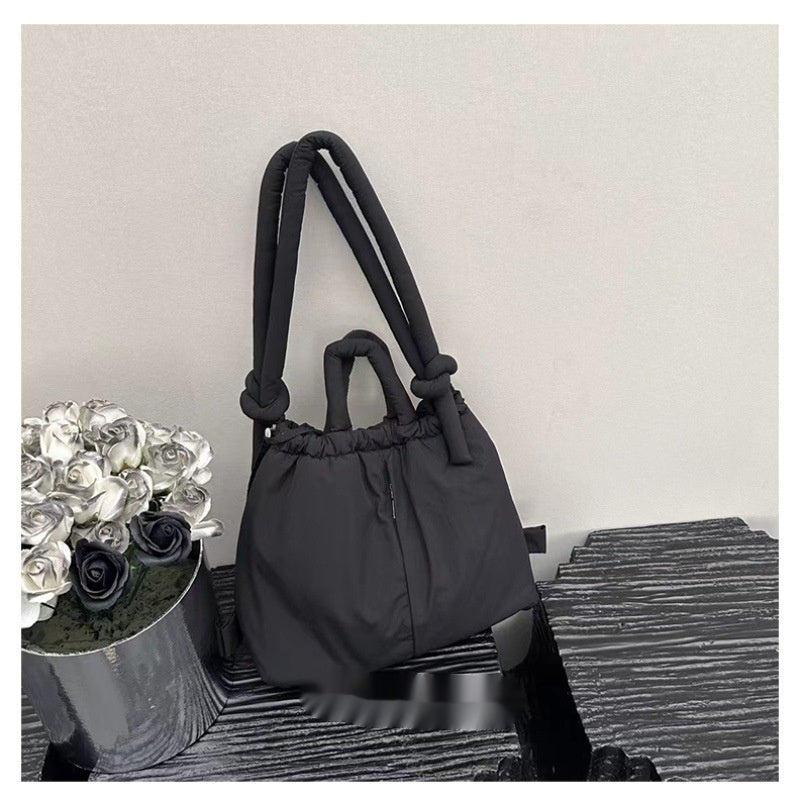Nylon Fashion Dunjakke Crossbody Taske