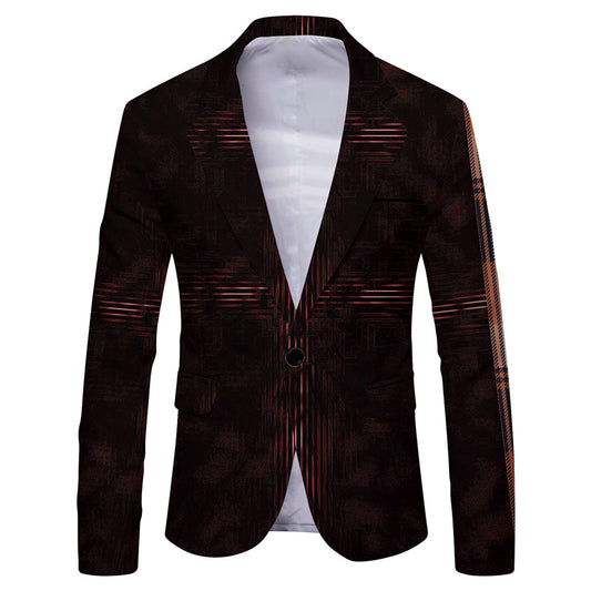 Herre Casual Slim-fit Habitjakke
