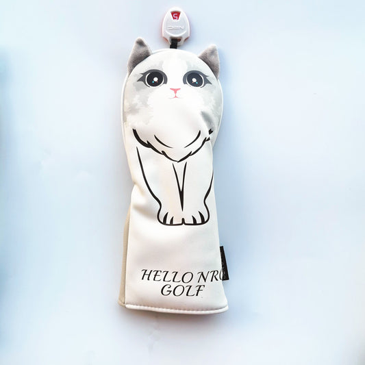 Cute Ragdoll Golf Club Head Cover