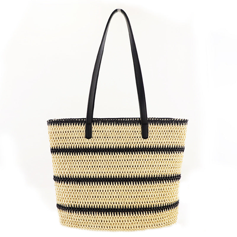Fashion One Shoulder Straw Bag Casual Women's Beach