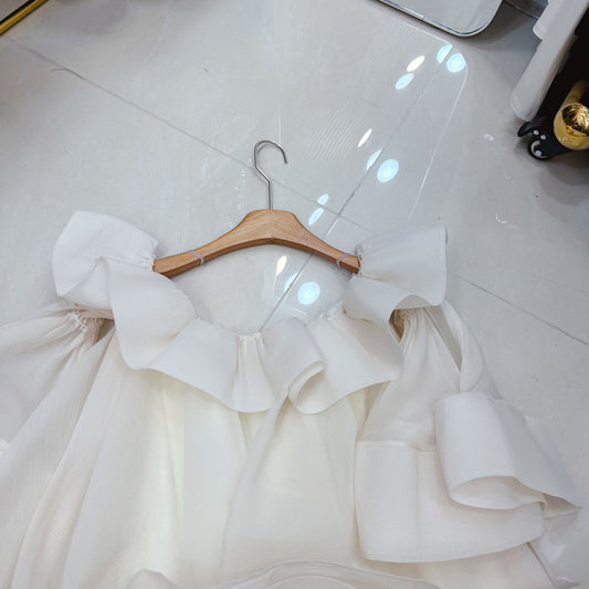 Featuring A Ruffled Hem For A Niche, Designer-inspired Look