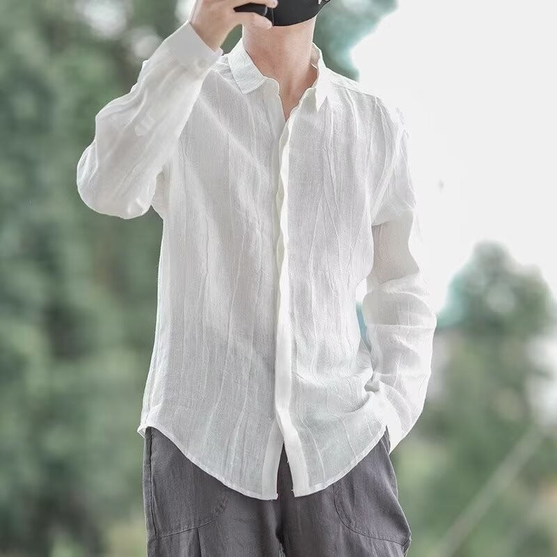Mens Casual Niche Personality-driven Shirt Jacket