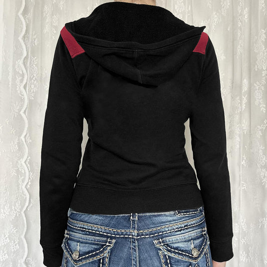 American Street Letter Print Jacket Sports And Leisure