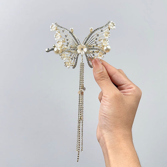 Lily Butterfly Bananklemme Mori Stil
