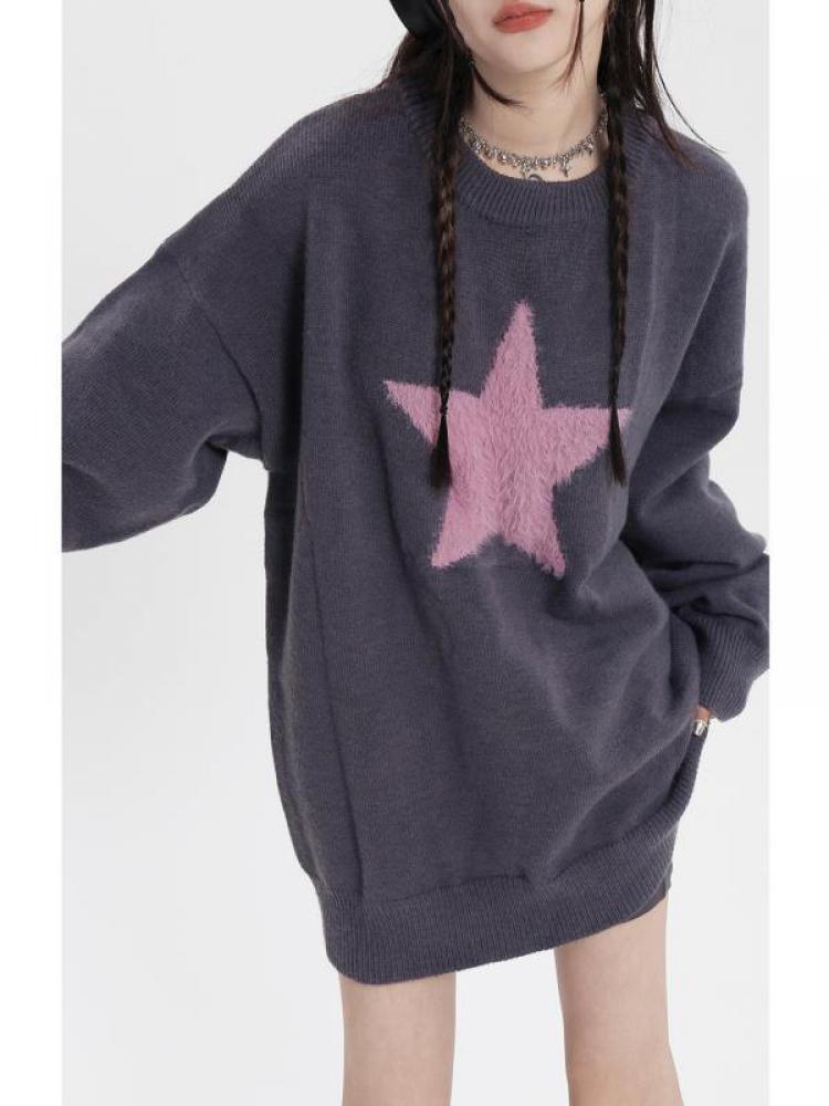 Versatile Straight Tube Winter Sweater