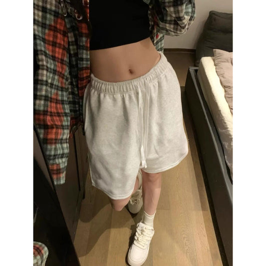 Retro American-Style Streetwear Casual Shorts For Sports