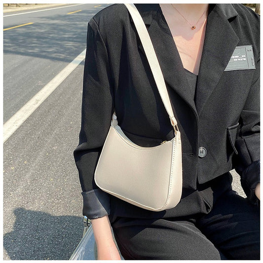 Women's Retro Portable Shoulder Underarm Bag Handbag