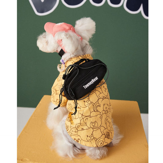 Pet Self Backpack Can Be Adjusted, And The Strap Can Hold Items