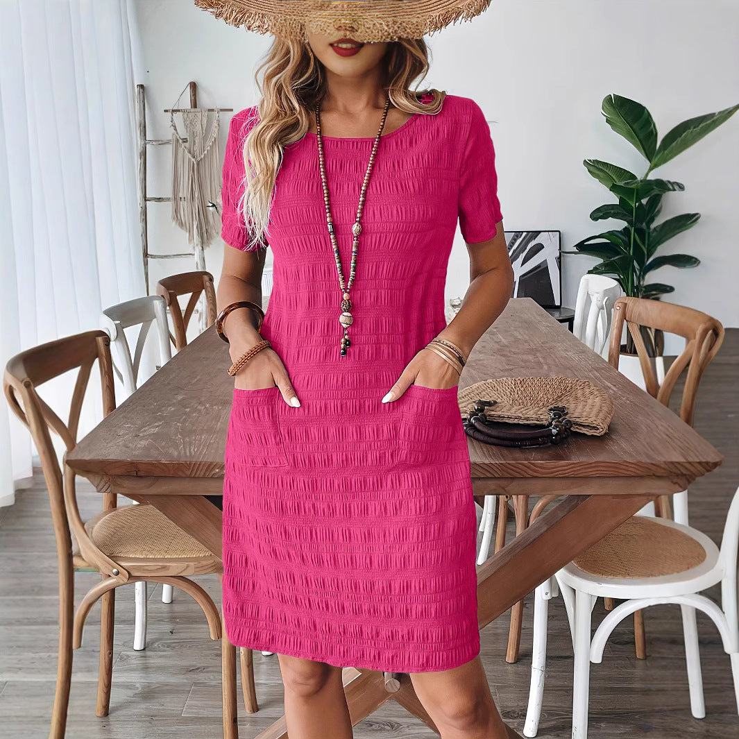 Fashionable Minimalist And Slim Fit Womens Dress