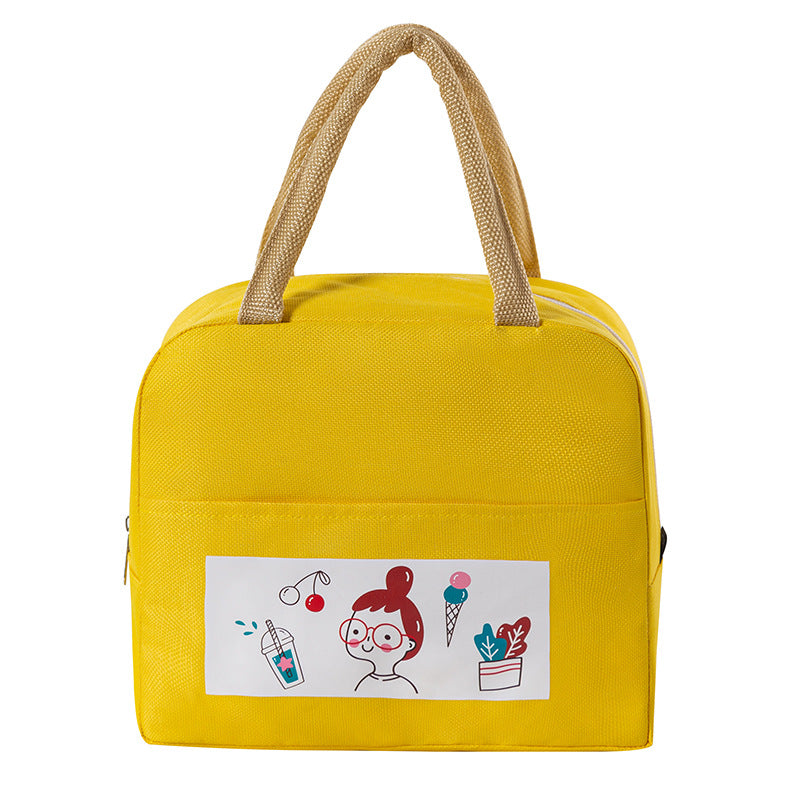 Cute Bento Students Bring Rice Insulation Bag